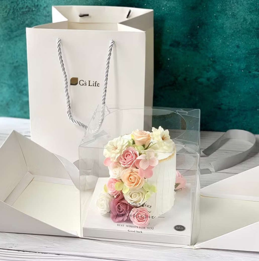 G's Life【限量創意】心花朵朵蛋糕香皂禮盒