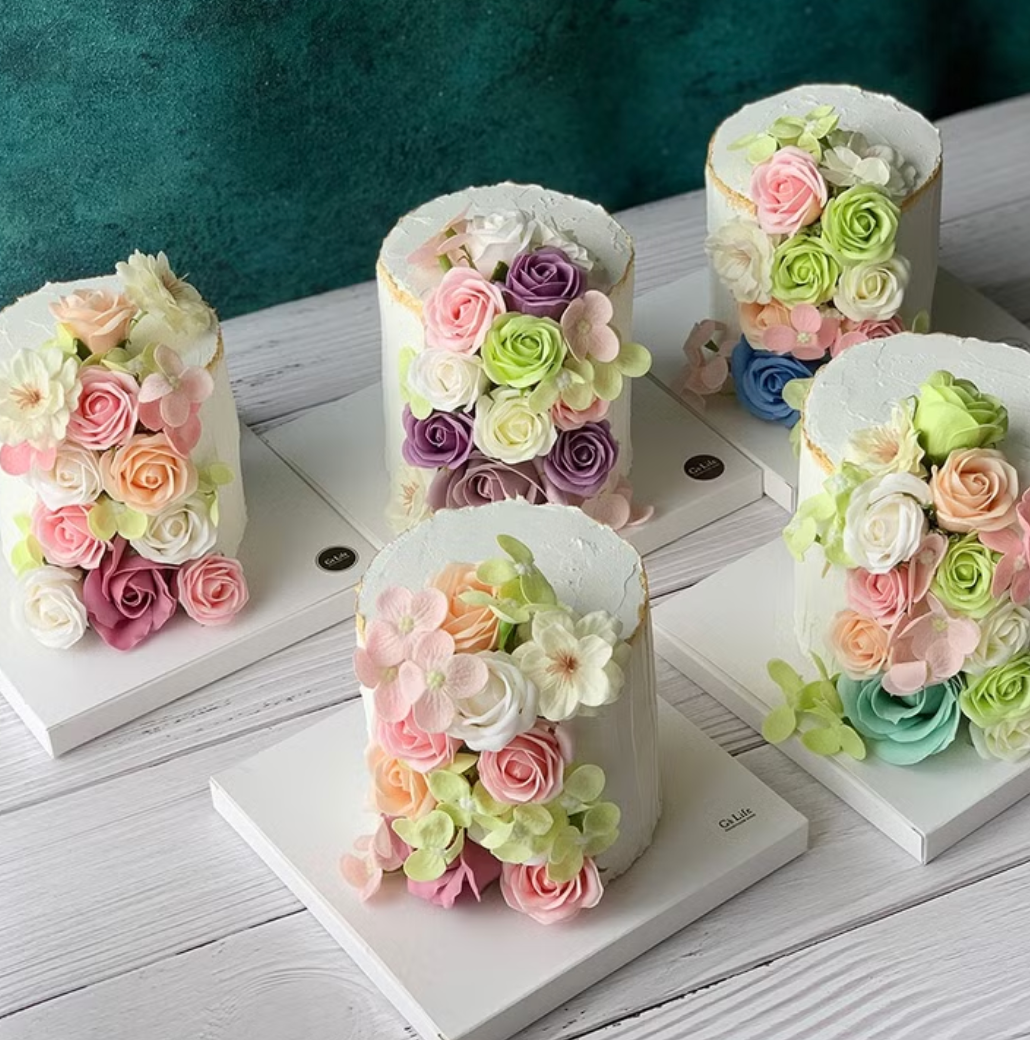 G's Life【限量創意】心花朵朵蛋糕香皂禮盒