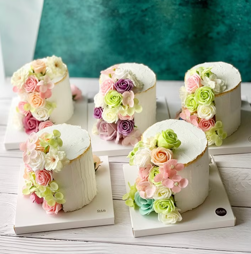 G's Life【限量創意】心花朵朵蛋糕香皂禮盒