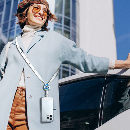 【Bone】斜背/頸掛手機夾片 - 寶可夢