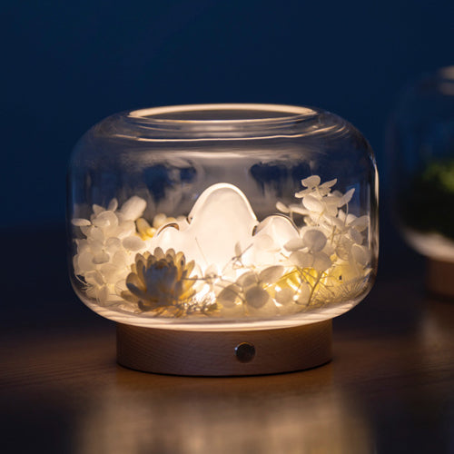 創意小物館 山川四季微景觀香薰夜燈