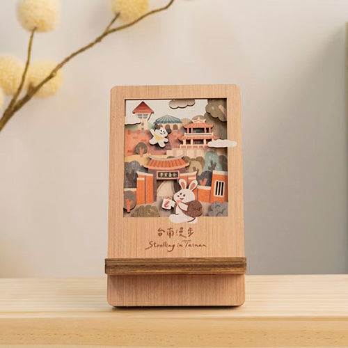 遊木時光 woodtime 微風景手機架