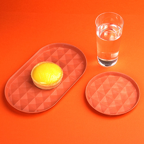 點睛設計 DOTdesign re-ing 菱格盤-3入組-圓盤