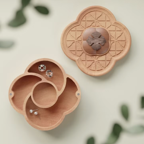 獨木設計 柿窗 - 擴香飾品收納盒 / 國產材實木製