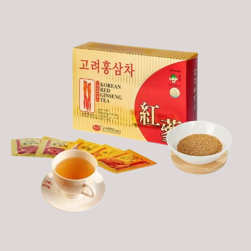 金蔘 GINSENG 金蔘6年根高麗紅蔘茶 50包/盒