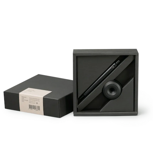 HMM 鋁質書寫禮盒(全金屬紙鎮+原子筆)