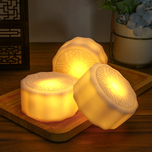 家居生活雜貨舖 月餅造型小夜燈 (1入)