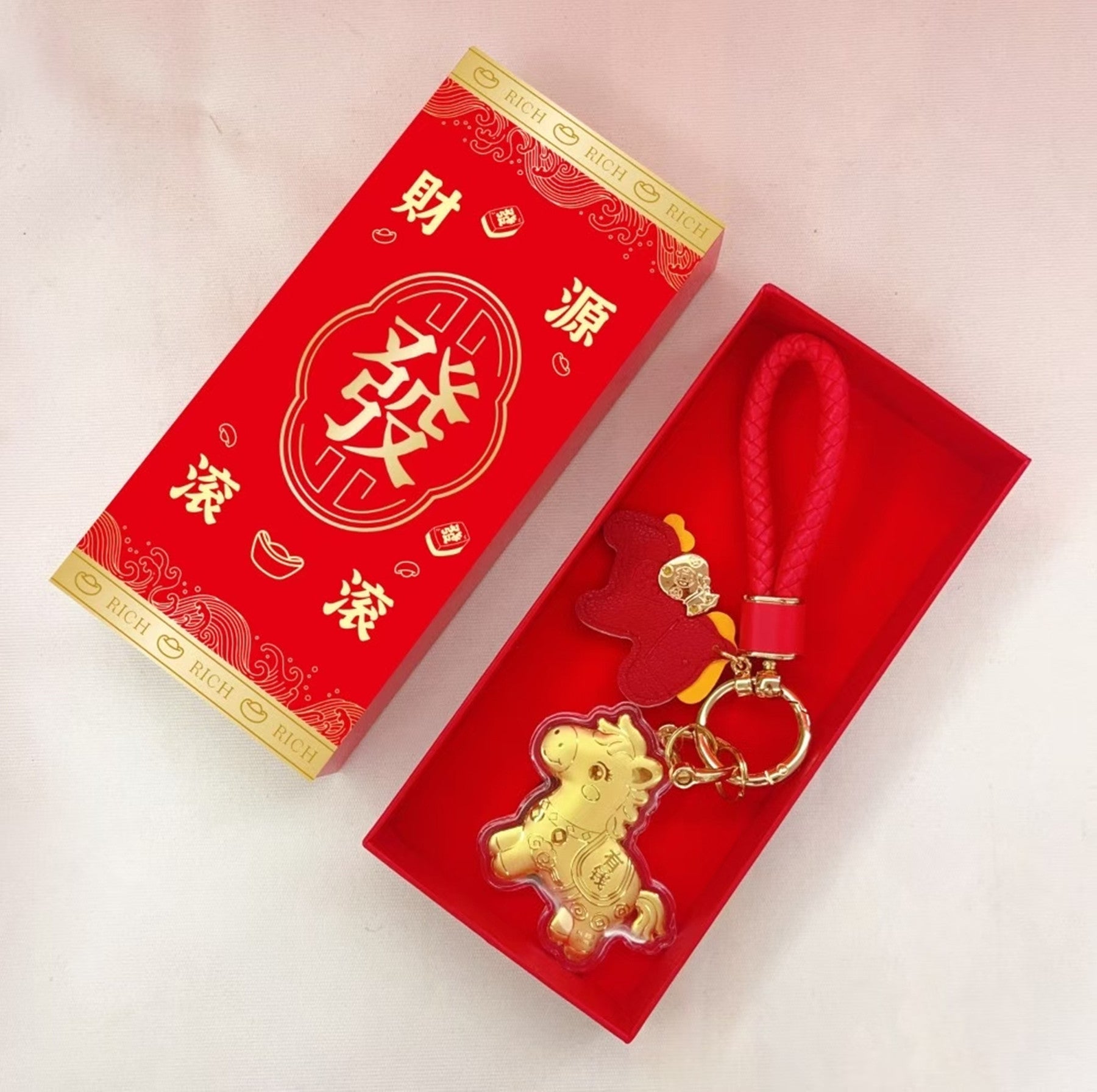 創意小物館 馬上有錢鑰匙圈掛飾