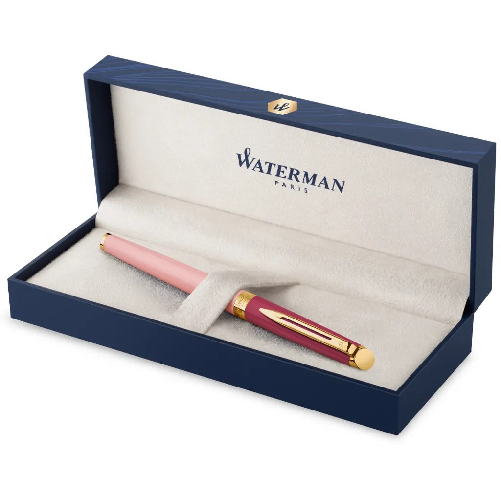 WATERMAN 威迪文 雋雅系列 真彩 粉色金夾 鋼筆
