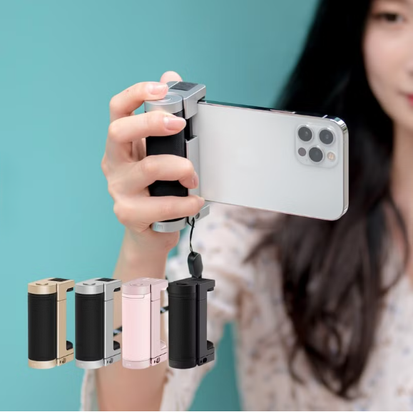 Just Mobile 【ShutterGrip 2 | 掌握街拍】翻轉藍牙握把 手機自拍神器