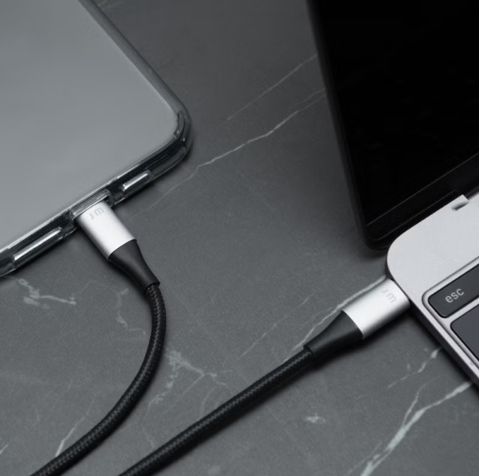 Just Mobile AluCable 鋁質 USB-C 對 Lightning 傳輸線 充電線