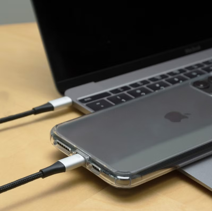 Just Mobile AluCable 鋁質 USB-C 對 Lightning 傳輸線 充電線