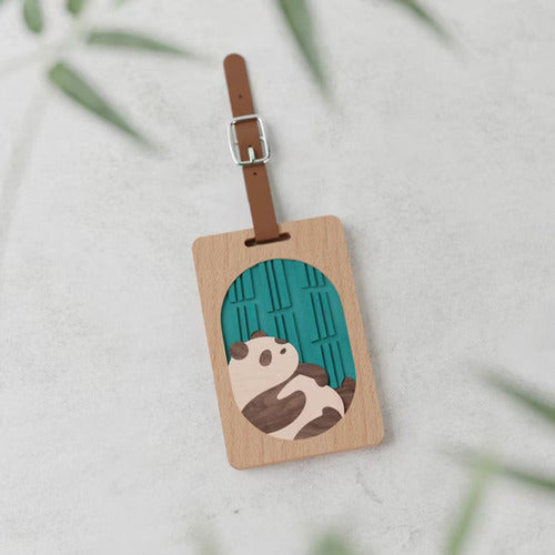 獨木設計 UniWoodesign 竹林貓熊卡套