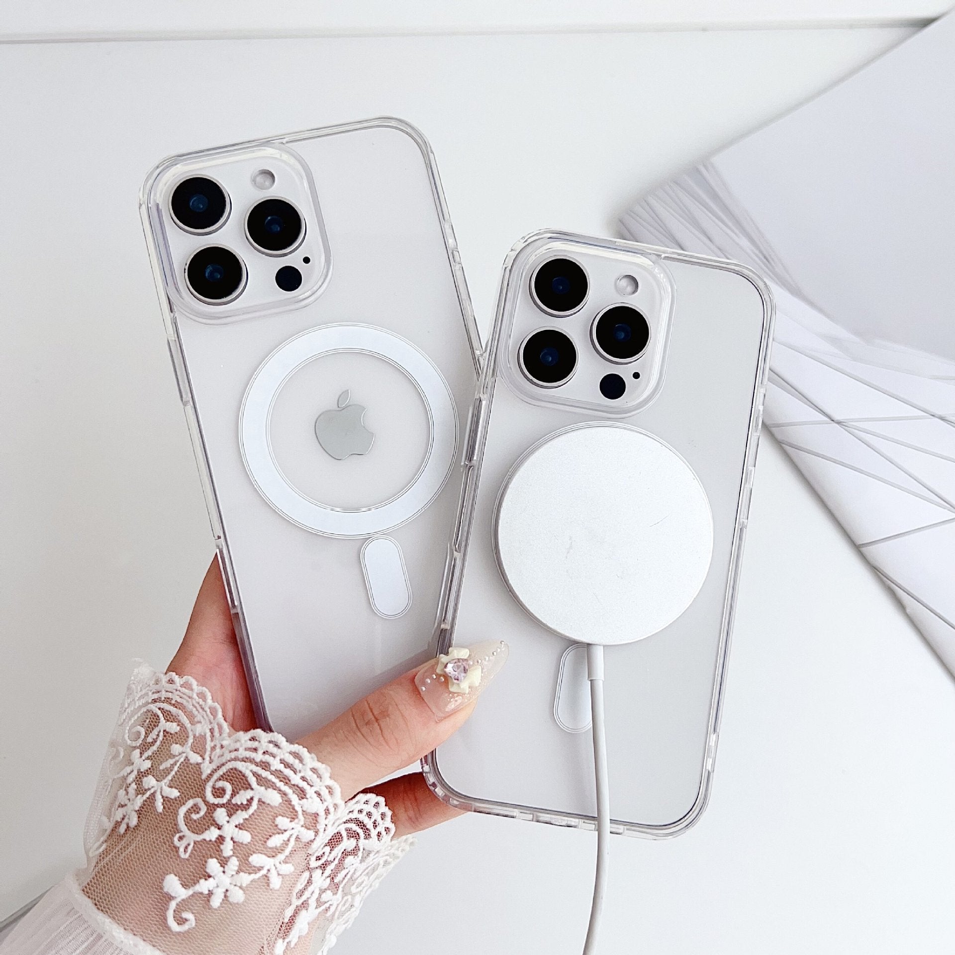 iPhone Magsafe 透明磁吸手機殼