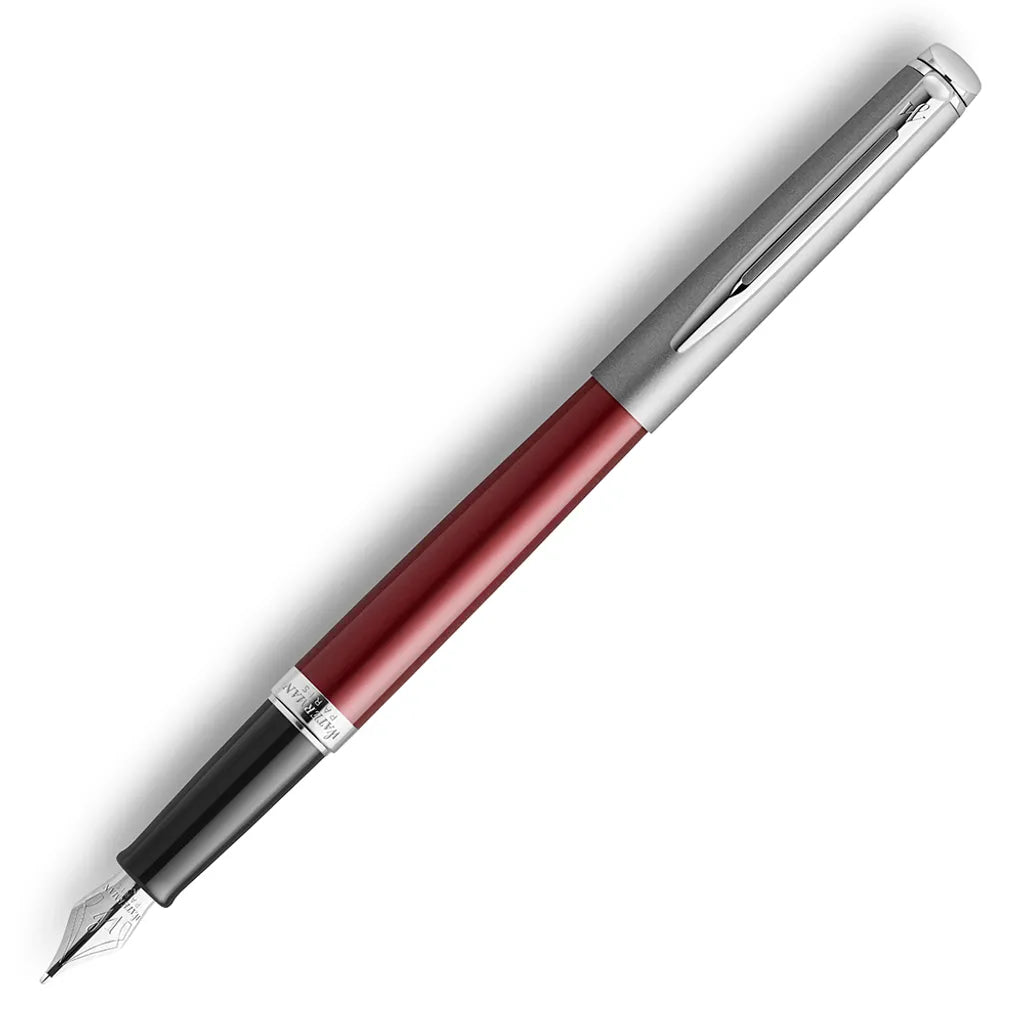 WATERMAN 威迪文 雋雅21系列 鋼蓋紅桿 F尖 鋼筆