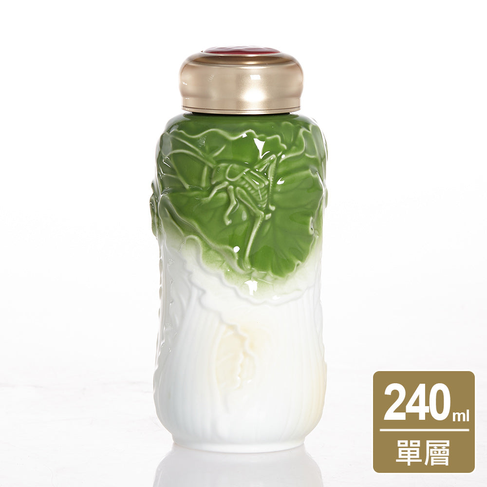 Acera 乾唐軒 x 國立故宮博物院 百財隨身杯 / 小 / 單層 / 綠釉 240ml