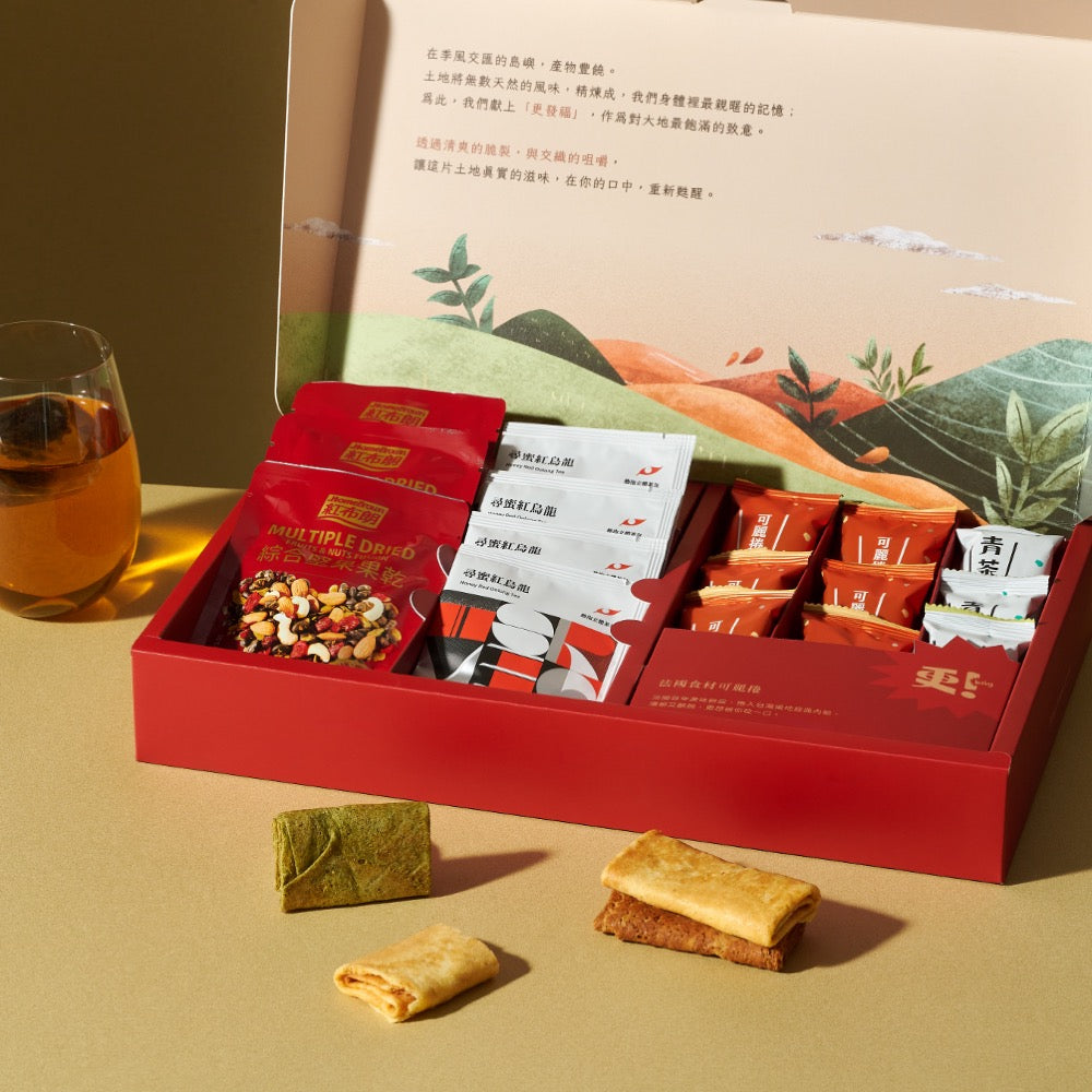 發現茶 Teascovery 【2026年中秋限定】更發福大禮盒 紅烏龍堅果香款