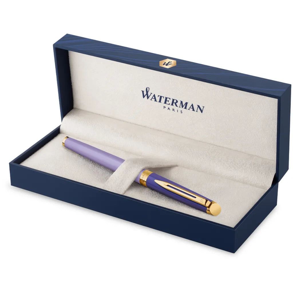 WATERMAN 威迪文 雋雅系列 真彩 紫色金夾 鋼珠筆