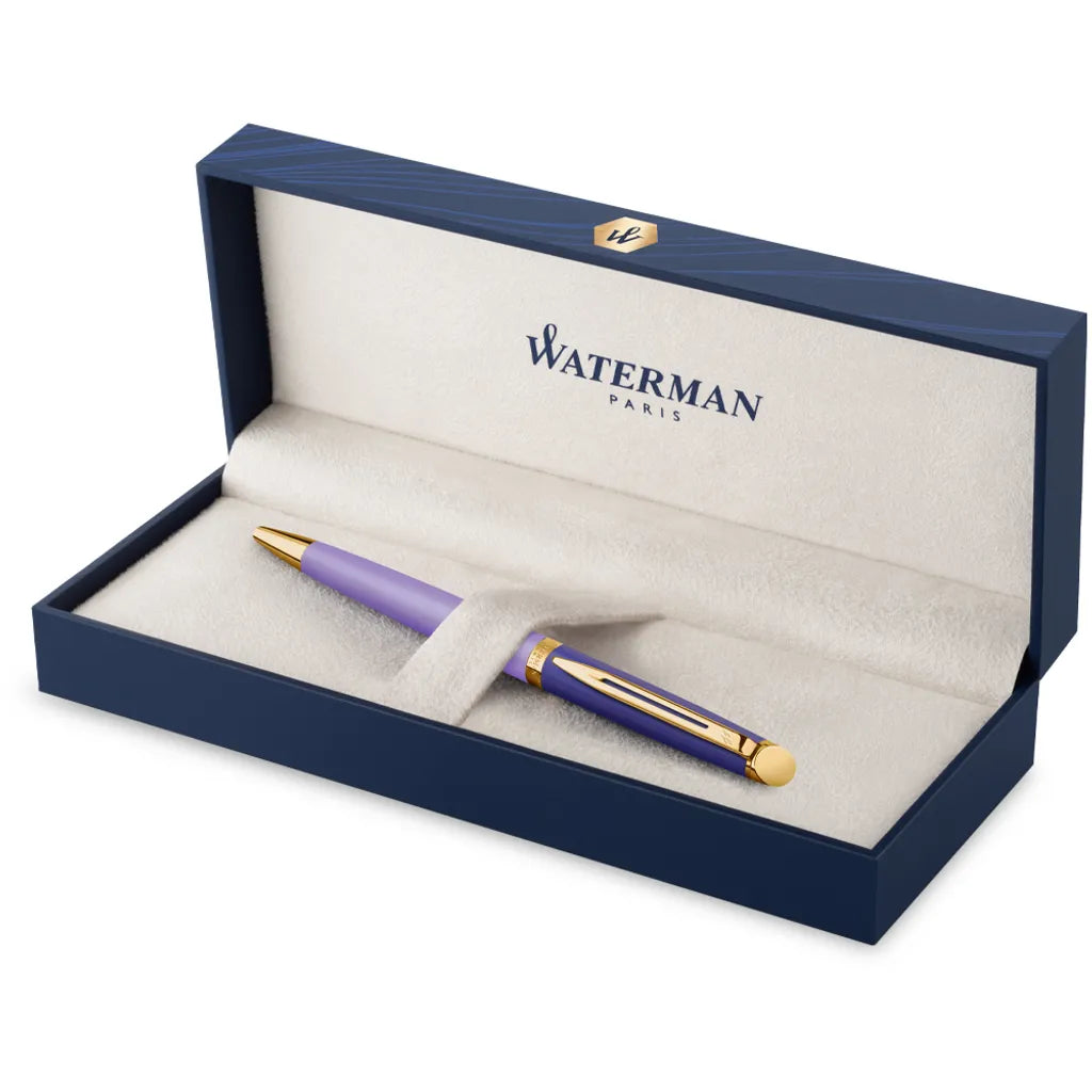 WATERMAN 威迪文 雋雅系列 真彩 紫色金夾 原子筆