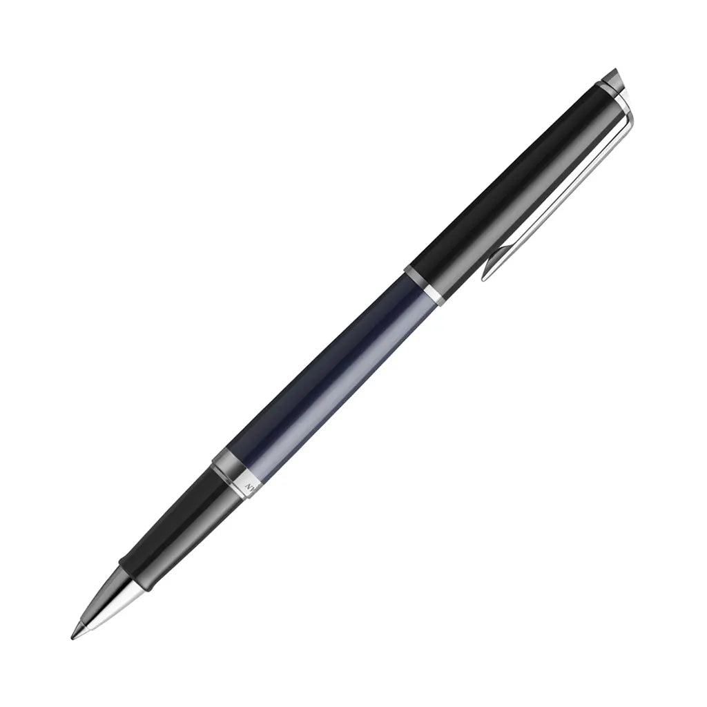 WATERMAN 威迪文 雋雅黑藍白夾 鋼珠筆
