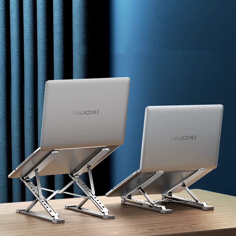 家居生活雜貨舖 鋁合金筆電雙層增高支架