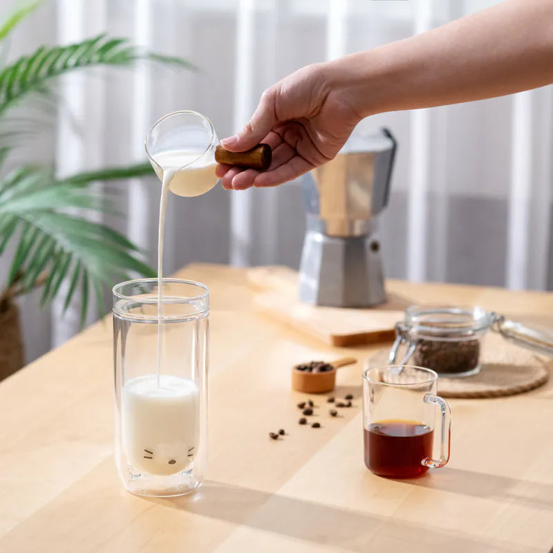 好玻 GOODGLAS ZOO ZOO雙層玻璃隨手杯 - 小貓