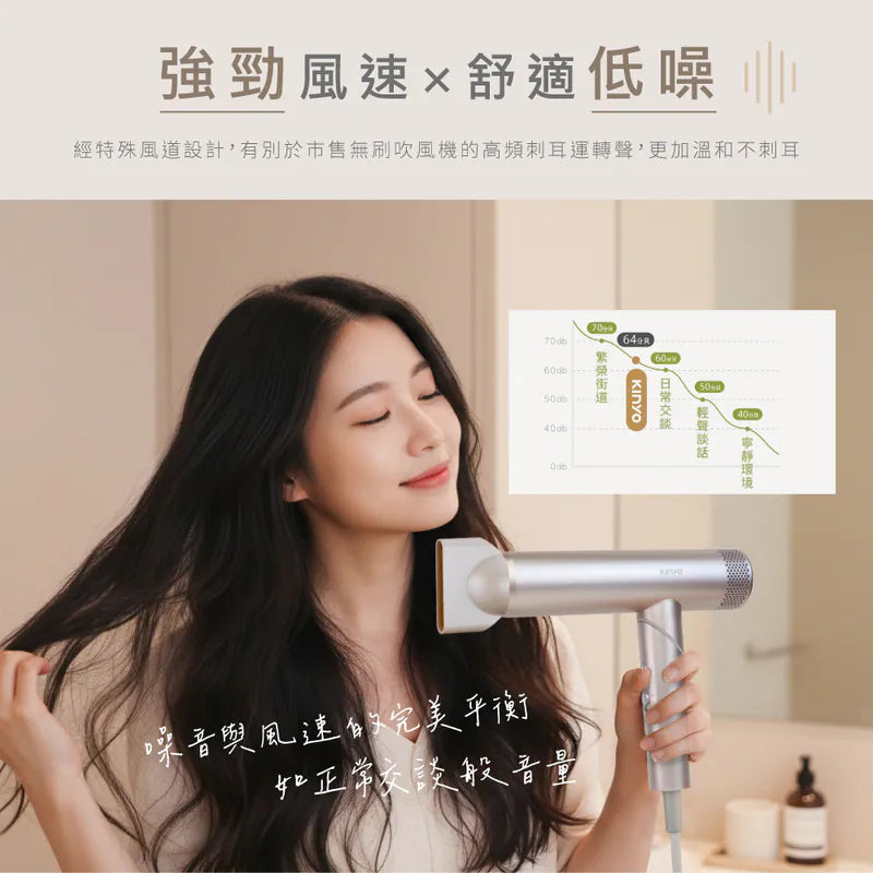 kinyo 全球電壓無刷吹風機 (MKH-1000)