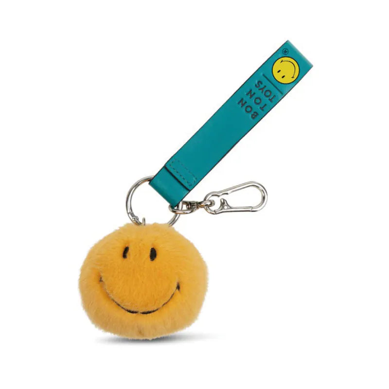 BON TON TOYS X Smiley®|Smiley笑臉環保毛絨背包吊飾-7cm (2色)
