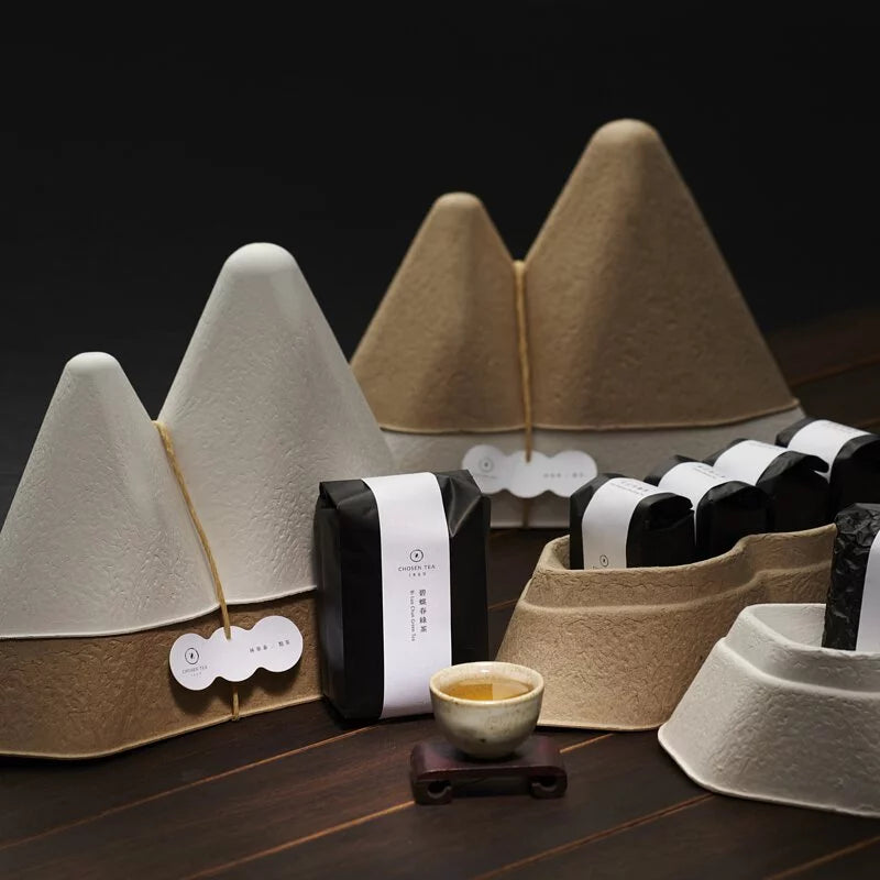 點睛設計 DOTdesign 點茶1869台灣茶系列-山型禮盒4入組
