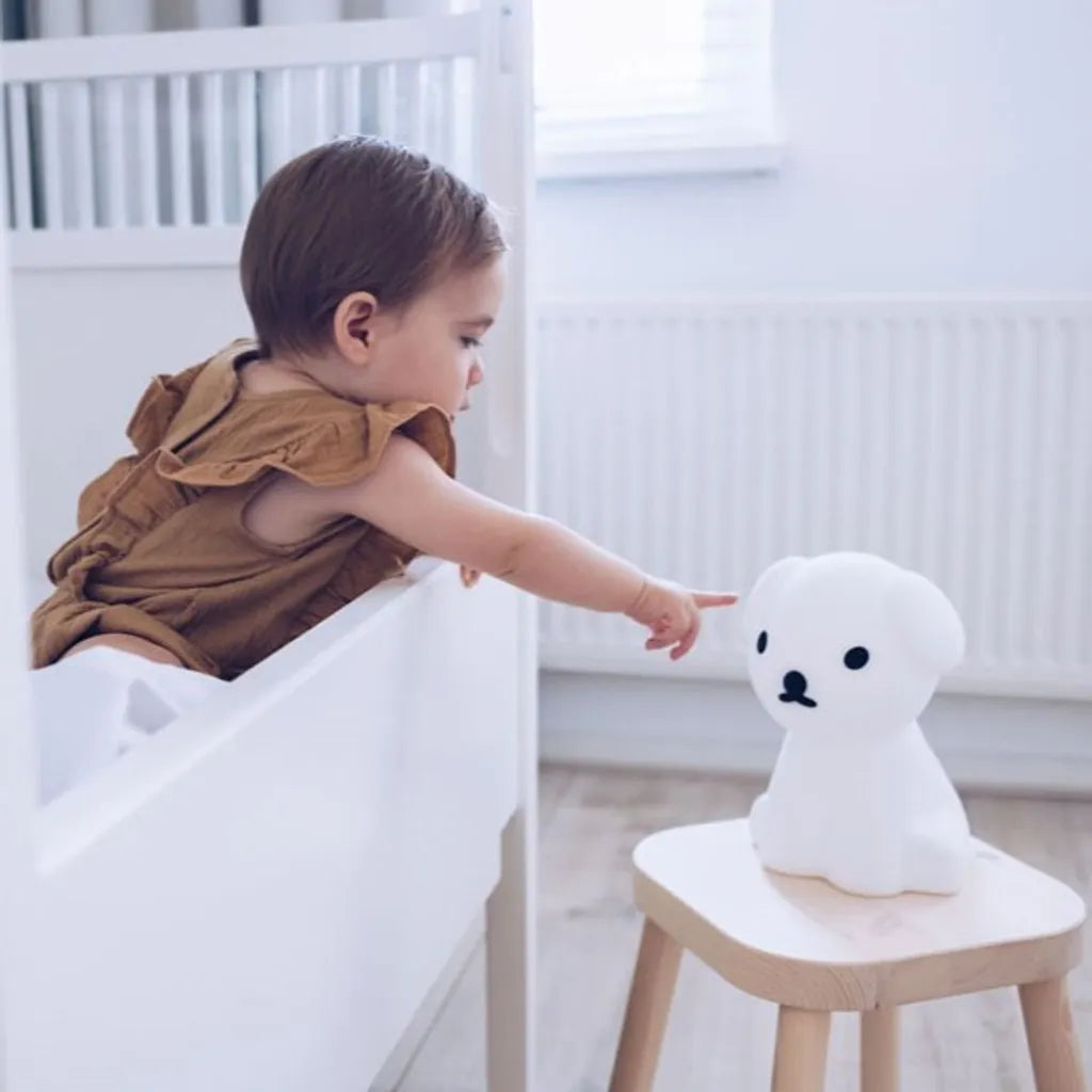 荷蘭 Mr Maria Snuffy First Light Lamp 米菲兔家族可調光式USB充電軟矽膠燈