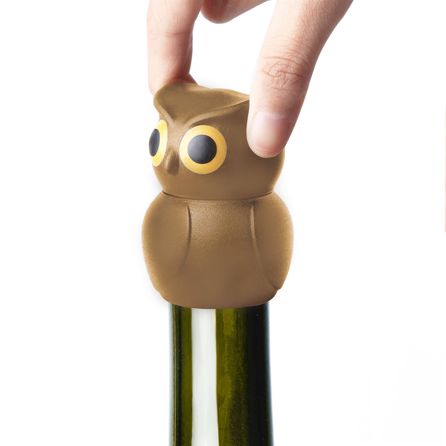 QUALY 貓頭鷹 酒瓶塞