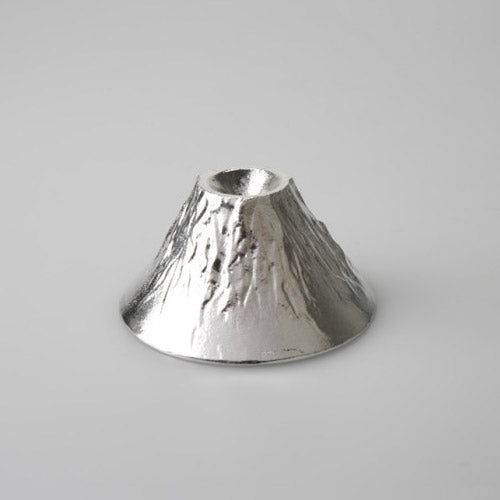 能作 純錫富士山造型杯