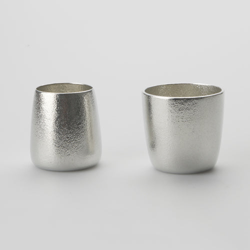 能作 純錫隨身對杯