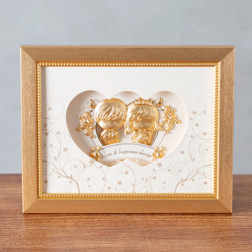 凱馨 世紀婚禮 Yes, I do.黃金箔 王子與公主的幸福起點 (白色西式) (附保證書、提袋)