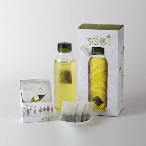 Teascovery 發現茶 30秒冷泡茶 品初綠茶8入品嘗款 (含瓶)
