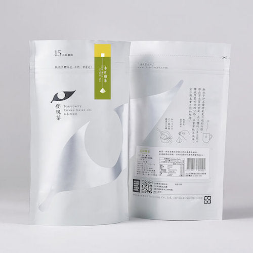 Teascovery 發現茶 熱泡立體茶包 禾日綠茶品嘗袋 (發芽米綠茶)