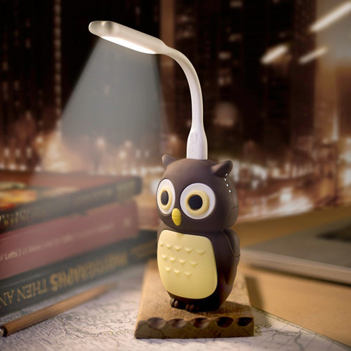 Bone 公仔行動電源 6700/ LED 燈組-貓頭鷹