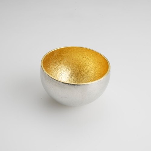 日本能作 金箔圓滿搖曳杯 - XS