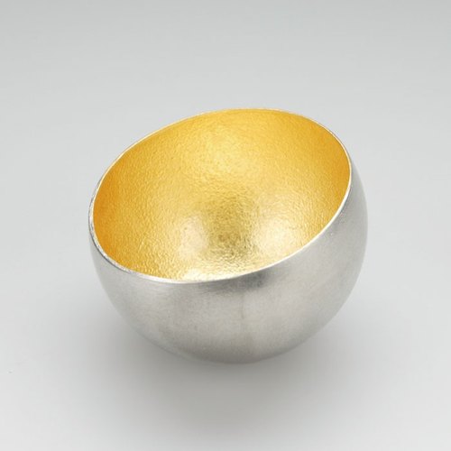 日本 能作 金箔圓滿搖曳杯 - L