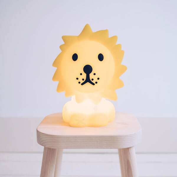 荷蘭 Mr Maria Lion First Light Lamp 米菲兔家族可調光式USB充電軟矽膠燈(25CM)