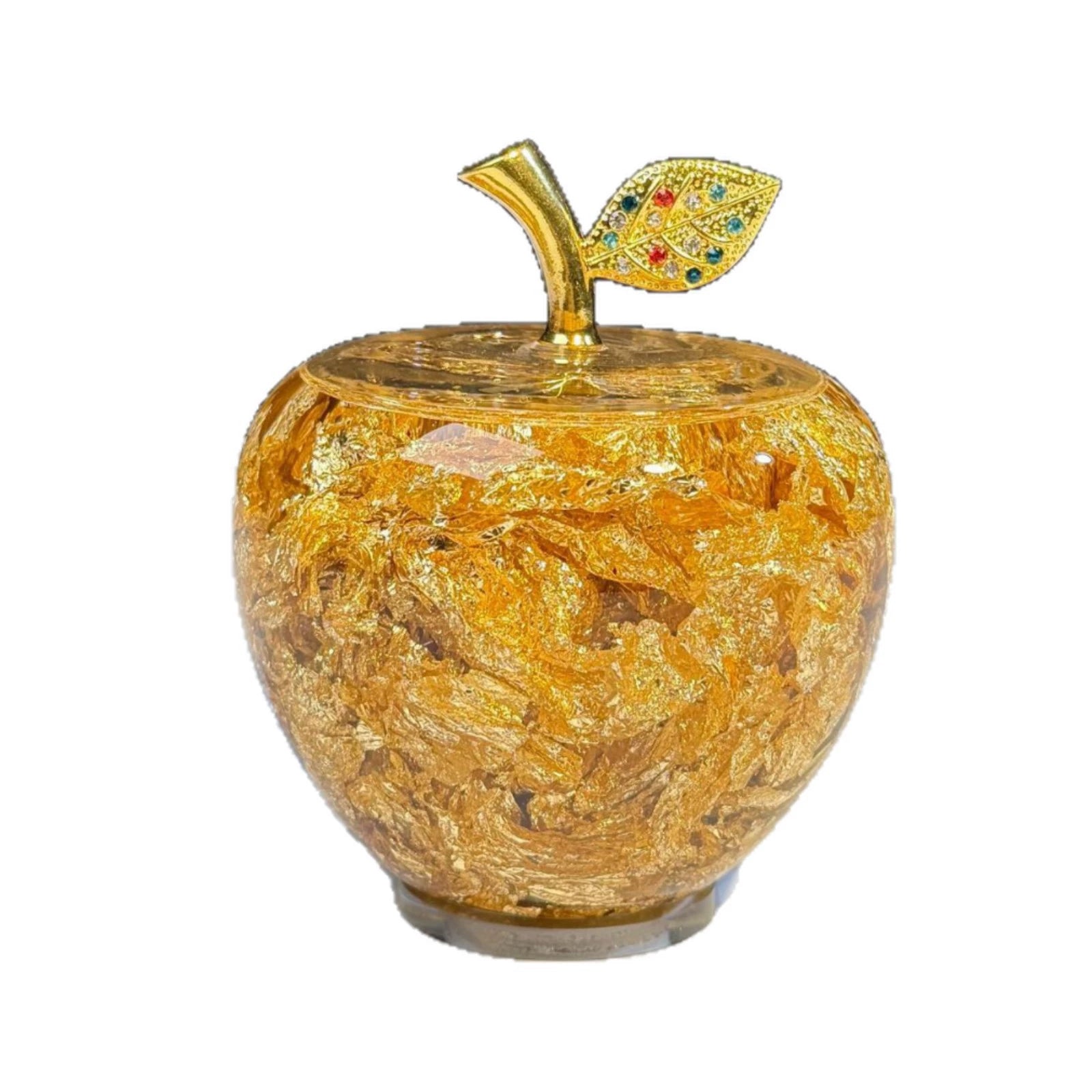 24K金箔水晶擺件