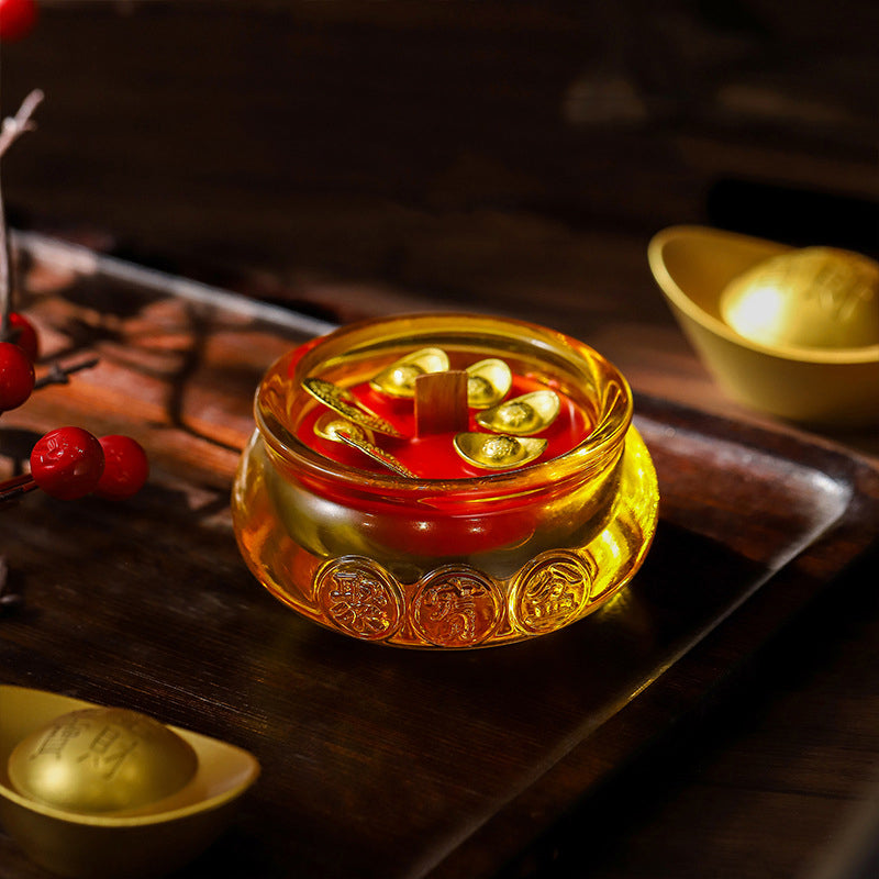 創意小物館 聚寶盆香氛蠟燭