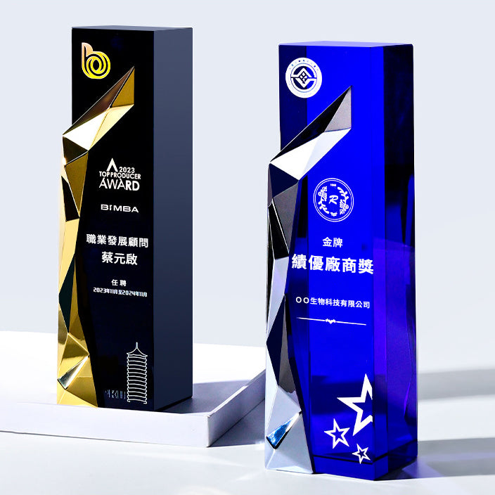 扶搖直上水晶獎座