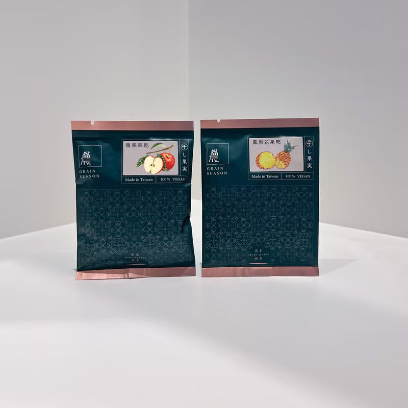 農禾四季【伴手禮品 | 婚禮小物】鳳梨花• 蘋果果乾 任選10組