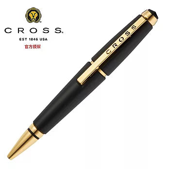 CROSS 創意系列 啞光黑配金色PVD 鋼珠筆 AT0555-20