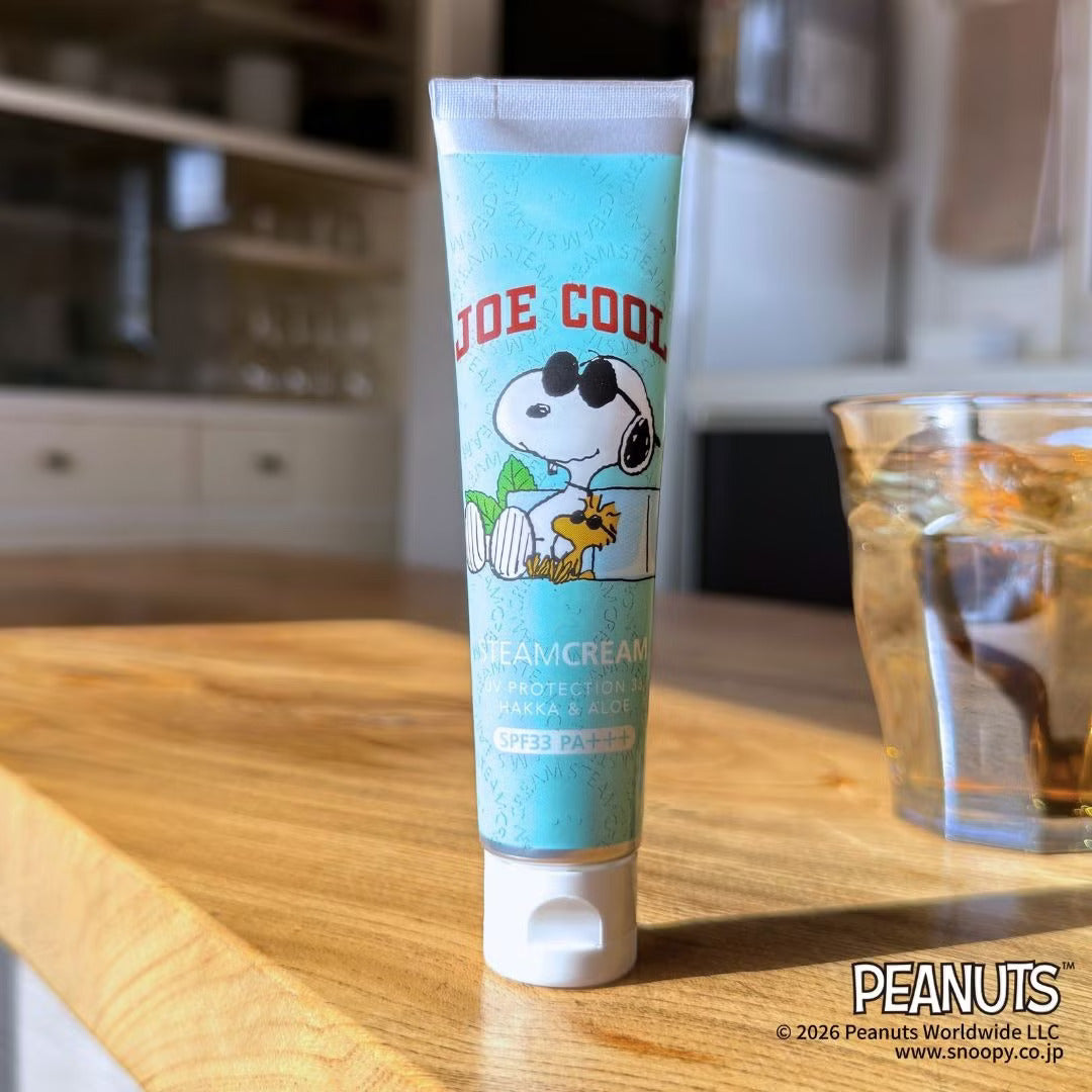 STEAMCREAM 1639 涼夏薄荷防曬蒸汽乳霜 史努比 輕巧版 SPF33 PA+++ 35g