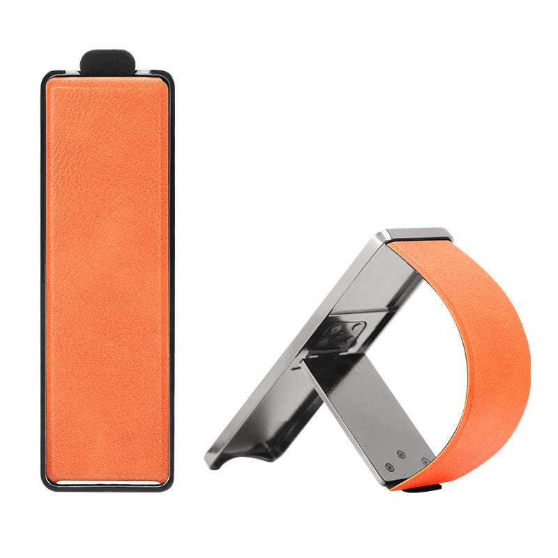 手機皮質腕帶支架