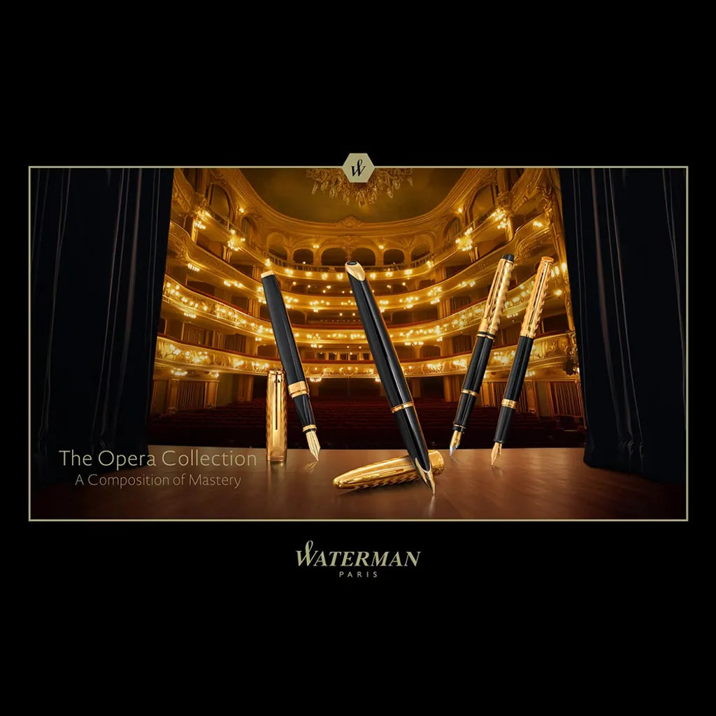WATERMAN 威迪文 權威系列 歌劇魅影 鋼筆 F尖