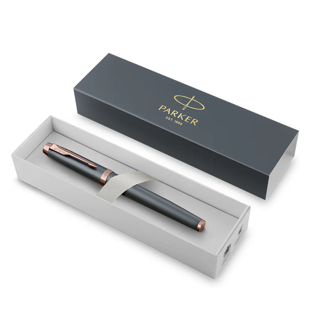 PARKER 派克 IM金屬系列暮光藍鋼珠筆