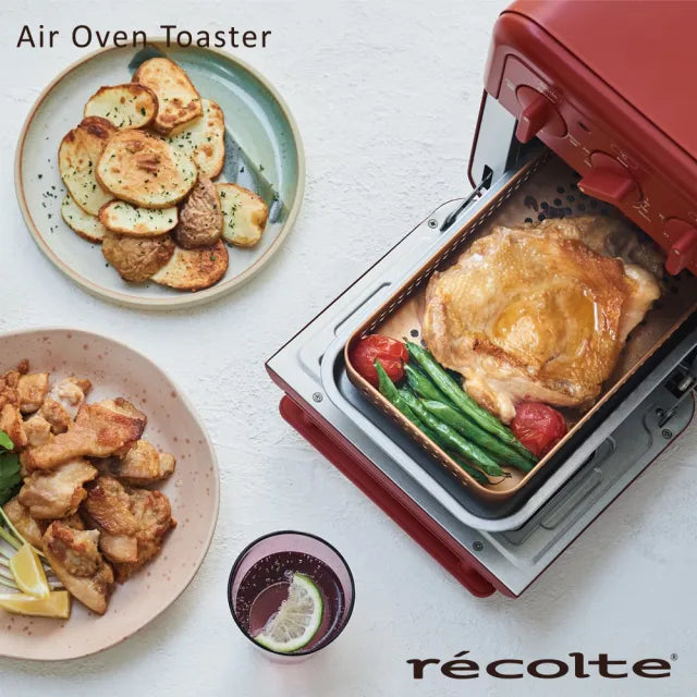 recolte Air Oven Toaster 氣炸烤箱 RFT-1 經典紅/奶油白/磨砂灰